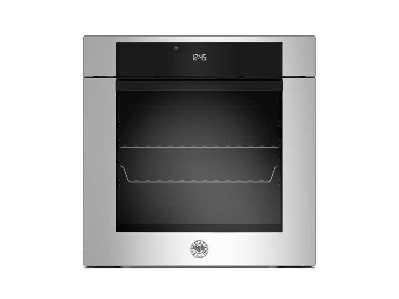 60cm Electric Pyro Built-in oven LCD display | Bertazzoni - Stainless Steel