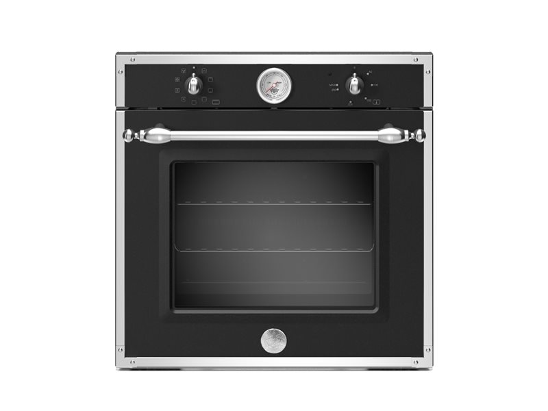 60cm Electric Built-in Oven 9 functions with thermometer | Bertazzoni - Nero Matt