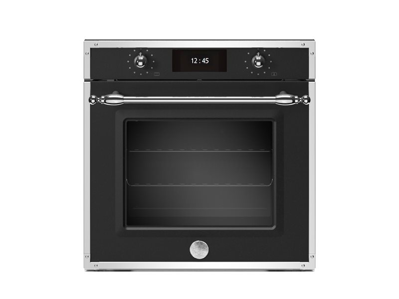 60cm Electric Pyro Built-in Oven, TFT display, total steam | Bertazzoni - Nero Matt