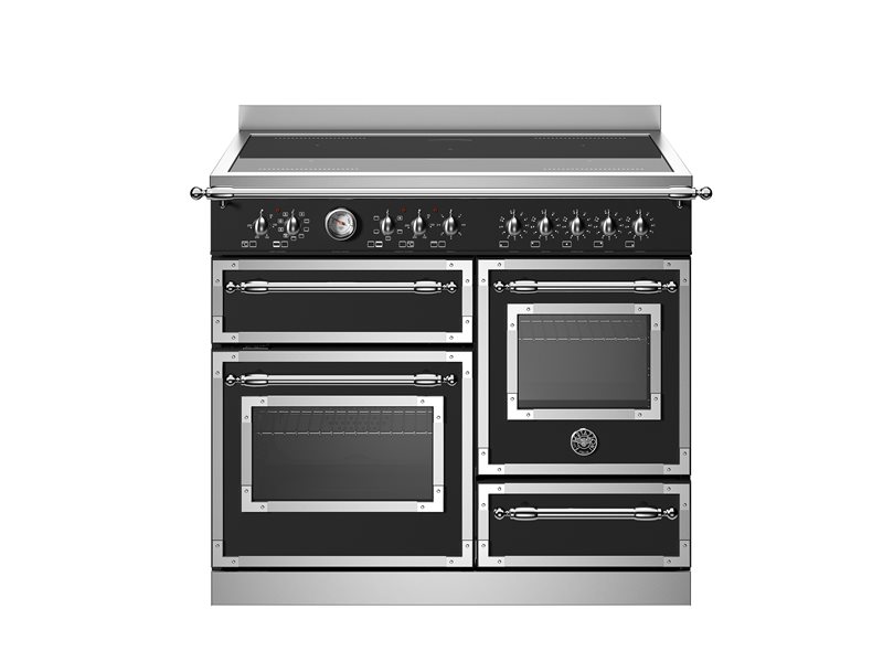 100 cm induction top, electric triple oven